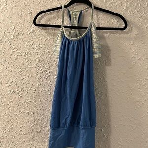 Lululemon yoga bra tank top
